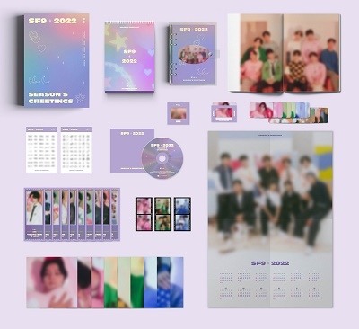 SF9/SF9 2022 SEASON'S GREETINGS ［CALENDAR+DVD+GOODS］