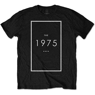 The 1975/THE 1975 / ORIGINAL LOGO BLACK T SHIRT Lサイズ