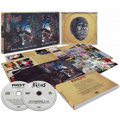 Riot/Archives, Vol.3 (1987-1988) CD+DVD[HRRCD555]