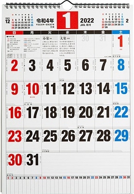 22年版 1月始まり E501 名言 格言日めくりカレンダー 手帳大賞作品集 高橋書店 B5サイズ