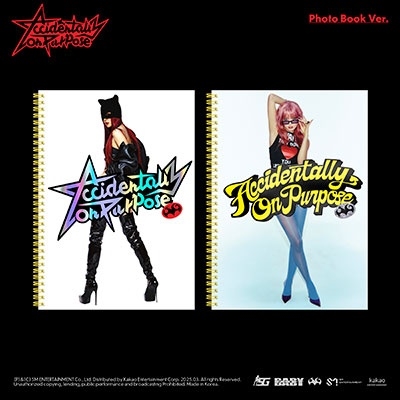 Accidentally On Purpose: 2nd Mini Album (Photo Book Ver.)(2種セット)<オンライン限定> Accidentally On Purpose: 2nd Mini Album (Photo Book Ver.)(2種セット)<オンライン限定>