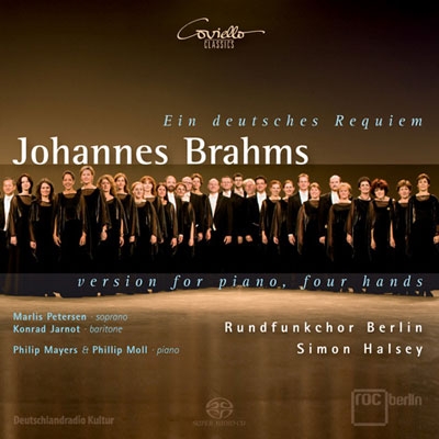 եåס/Brahms Ein Deutsches Requiem Op.45 (For Piano, Four Hands)[COV41006]