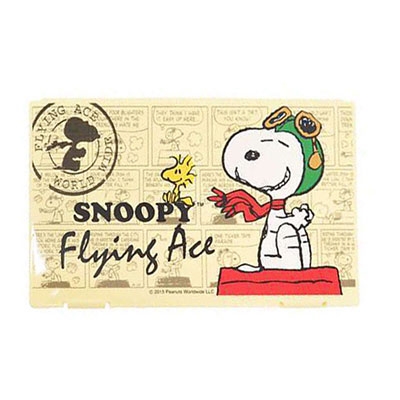 Snoopy 抗菌加工マスクケース フライングエース