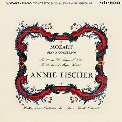 j（未開封 EMI 初期）アニー・フィッシャー　モーツァルト　ピアノ協奏曲第21番、第22番　Annie Fischer Mozart Concert Sawallisch