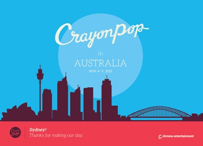 CRAYON POP IN AUSTRALIA CRAYON POP IN AUSTRALIA