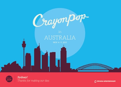 CRAYON POP IN AUSTRALIA