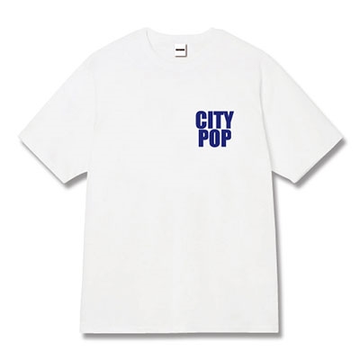 CITY POP 2 T-shirts (White) / M[WTM2207]