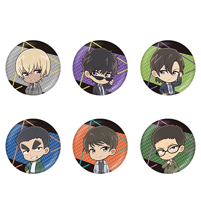 【新品】 名探偵コナン ぷちキャラコレクト缶バッジ Vol.6　全種セット 名探偵コナン ぷちキャラコレクト缶バッジVol.6 (6個入りBOX)