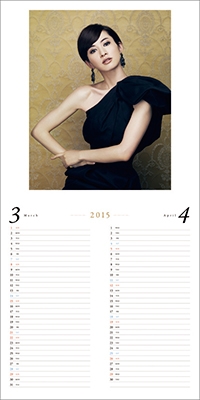 高垣麗子/高垣麗子 2015 カレンダー
