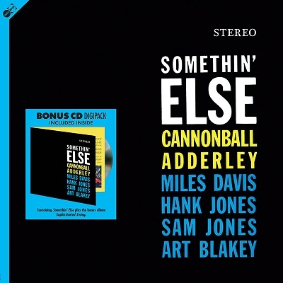 Cannonball Adderley/Somethin' Else ［LP+CD］