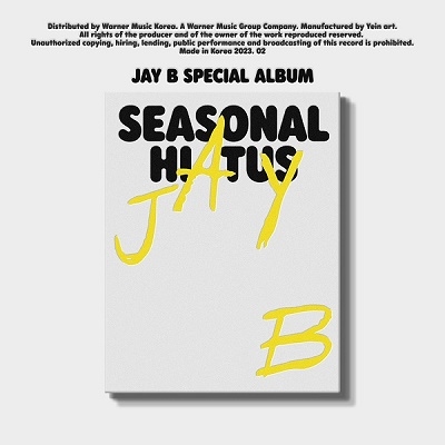 Jay B/Seasonal Hiatus: Special Album＜数量限定盤＞