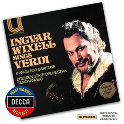 Ingvar Wixell Sings Verdi - 8 Arias for Baritone＜初回限定盤＞