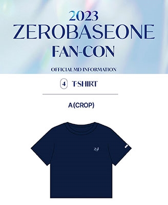 『2023 ZEROBASEONE FAN-CON』 T-SHIRT(クロップ)/FREE 『2023 ZEROBASEONE FAN-CON』 T-SHIRT(クロップ)/FREE