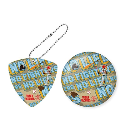 北海道日本ハムファイターズ/NO FIGHTERS, NO LIFE. 2020 ピックキーホルダー・缶バッジセット[4582568019268]