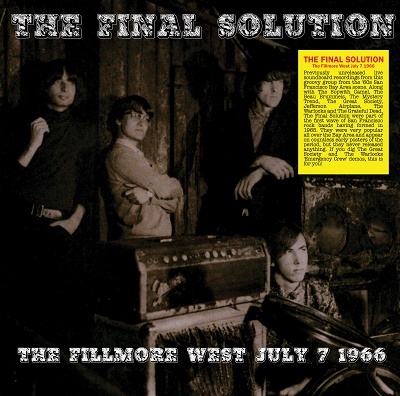 The Final Solution/The Fillmore West July 7 1966ס[LSD69012]