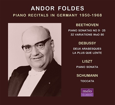 アンドール・フォルデス - ドイツでのピアノ・リサイタル 1950-1968