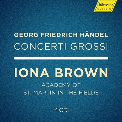 アイオナ・ブラウン/ヘンデル: 合奏協奏曲 Op.3 & Op.6