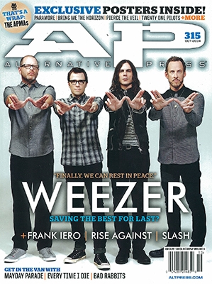 ALTERNATIVE PRESS 2014年10月号