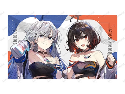 緜先生 描き下ろしイラスト VESPERBELL タクティカルファッションver. プレイマット 緜先生 描き下ろしイラスト VESPERBELL タクティカルファッションver. プレイマット