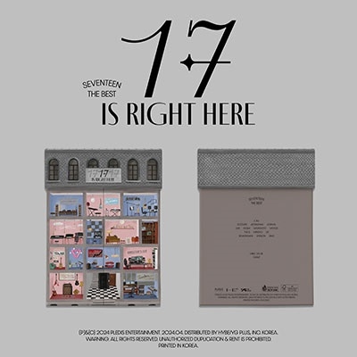 SEVENTEEN/SEVENTEEN BEST ALBUM17 IS RIGHT HEREHEAR Ver.[HYBJ-5002]