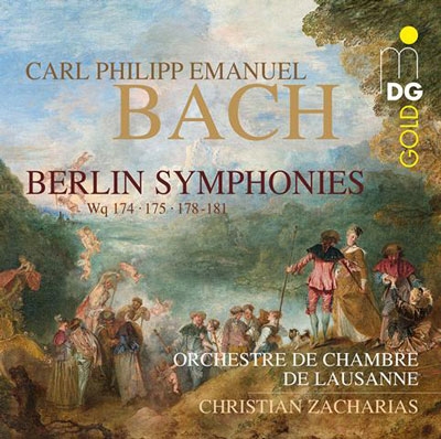 C.P.E.バッハ: ベルリン交響曲(シンフォニア)集