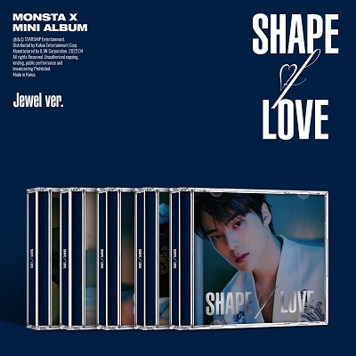 MONSTA X/SHAPE OF LOVE 11th Mini Album (Jewel ver.)(С)[L100005818]