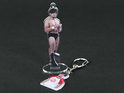 新日本プロレス フィギュアシートキーホルダー 田中 翔