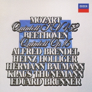 モーツァルト/ベートーヴェン:ピアノと管楽のための五重奏曲集