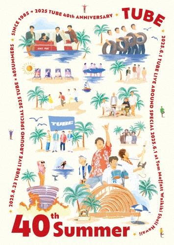dショッピング |TUBE 「40th Summer ［3DVD+ビッグハンカチ］＜完全