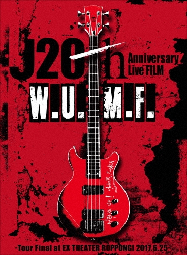J 20th Anniversary Live FILM W.U.M.F. -Tour Final at EX THEATER ROPPONGI 2017.6.25- ［Blu-ray Disc+CD+PHOTO BOOK］＜初回生産限定盤＞