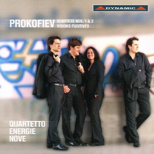 ͥ른Ρڻͽ/Prokofiev String Quartets No.1, No.2, Visions Fugitives Op.22[CDS726]