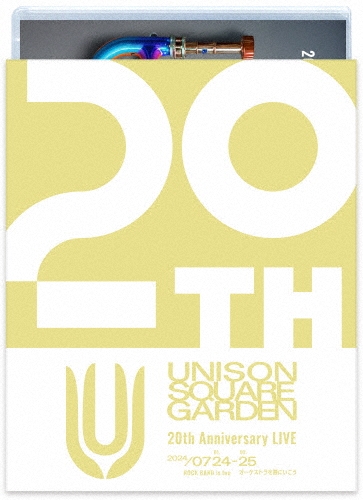 UNISON SQUARE GARDEN 20th Anniversary LIVE "ROCK BAND is fun" 2024.07.24 / "オーケストラを観にいこう" 2024.07.25 [4DVD+CD]＜DVD盤＞