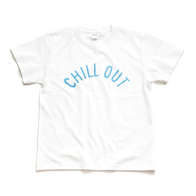 ジャンルT-Shirt CHILL OUT ホワイト Mサイズ