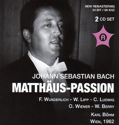 롦١/J.S.Bach Matthaus-Passion[ANDRCD9117]