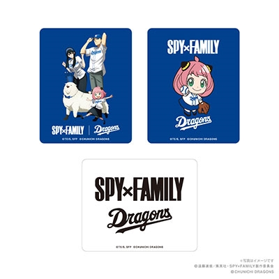 SPY×FAMILY Dragons 2022 ハイブリッドフェイスタオル フォージャー家