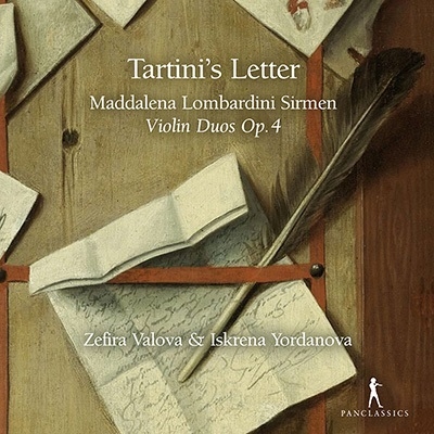 タルティーニの手紙～マッダレーナ・ラウラ・ロンバルディーニ=ジルメン: ヴァイオリン二重奏曲集 Op.4
