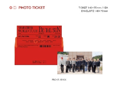 SEVENTEEN/SEVENTEEN WORLD TOUR [BE THE SUN] - SEOUL DIGITAL CODE