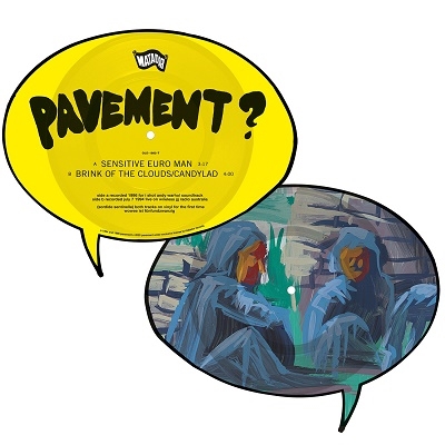Pavement/Sensitive Euro Man/Brink Of The Clouds/CandyladShaped Picture Vinyl/̸ס[OLE1562S]