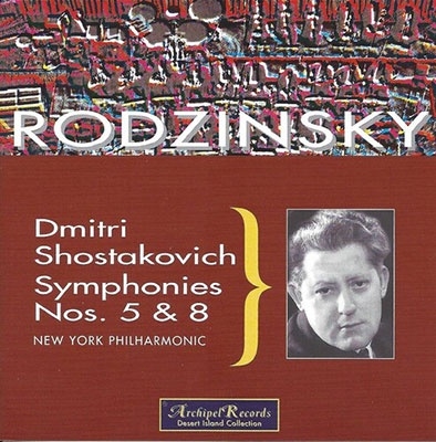 ȥ롦󥹥/Shostakovich  Symphony no.5 &8 / Rodzinsky , NYP[ARPCD127]