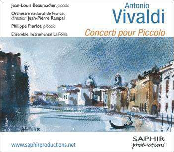 dショッピング |ヴィヴァルディ: ピッコロによる協奏曲集 - ソプラニーノ・リコーダー協奏曲, フルート協奏曲 CD | カテゴリ