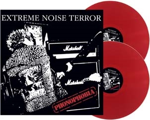 Extreme Noise Terror/PhonophobiaRed Vinyl[BOBV798LPLTD]