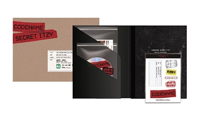 ITZY/CODENAME ： SECRET ITZY BEHIND DVD PHOTOBOOK PACKAGE ［BOOK+DVD］