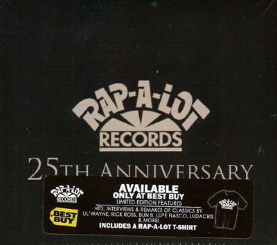 Rap-A-Lot Records 25th Anniversary ［3CD+DVD+Tシャツ］