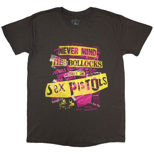 The Sex Pistols/NMTB TEXT OVERLAY T-shirt/M[NONE]