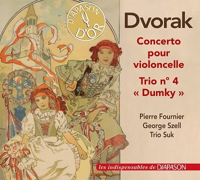 ドヴォルザーク: チェロ協奏曲 Op.104、ピアノ三重奏曲第4番《ドゥムキー》