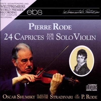 Rode: 24 Caprices for Solo Violin Rode: 24 Caprices for Solo Violin