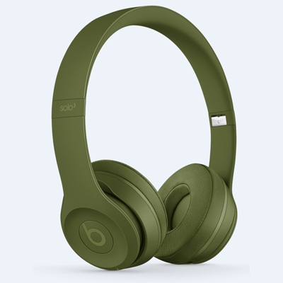 beats by dr.dre Solo3 ワイヤレスオンイヤーヘッドフォン Turf Green