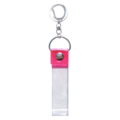 「タワレコ 銀テープキーホルダー Pink」 Accessories