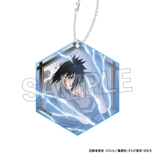 NARUTO-ナルト- 疾風伝 闘志!!アクリルキーホルダー うちはサスケ