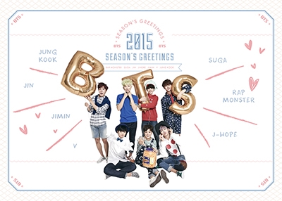 BTS/防弾少年団 2015 SEASON'S GREETINGS [CALENDAR+DVD+GOODS